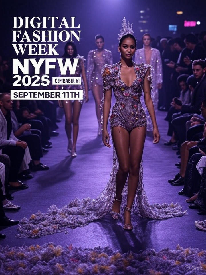Digital Fashion Week. Its kind of redefining New York Fashion Week with this phygital thing, you know