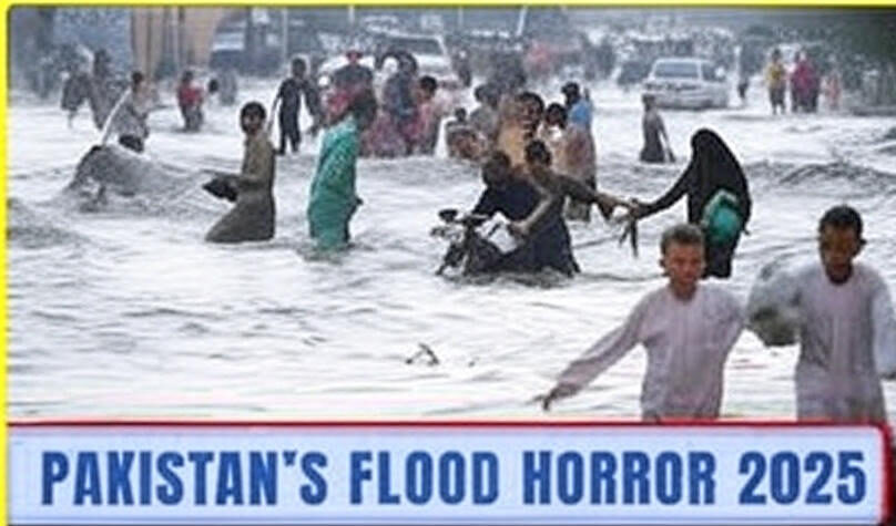 Pakistan Floods 2025. A nation pretty much underwater