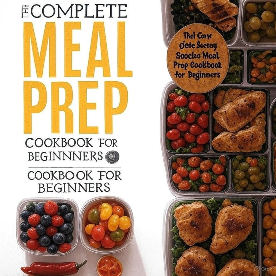 Meal Prep Cookbook for Beginners. Your Go-To Guide for Weight Loss and Time-Saving Meals with Simple, 45-Minute Recipes