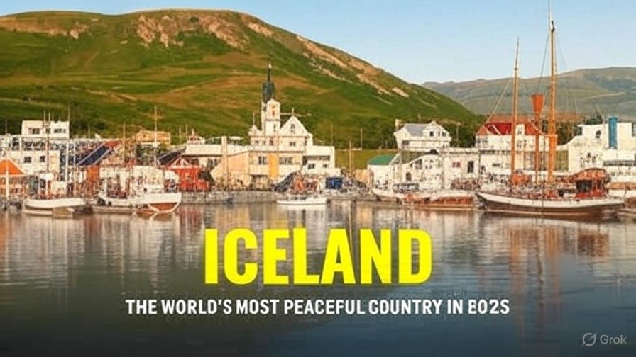 Iceland tops the list again as the world’s most peaceful spot for your 2025 travels.